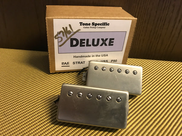 57/61 Deluxe P.A.F. Humbuckers - Best PAF Style Humbucker – Tone Specific