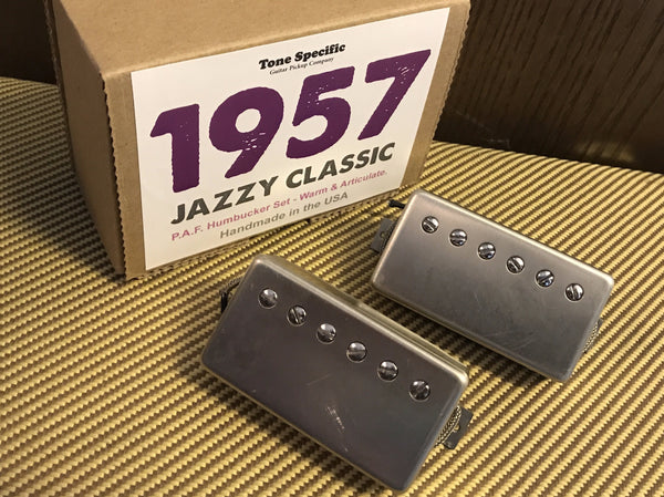 1957 Jazz Classic P.A.F. Humbucker Set - Best Jazz Humbuckers