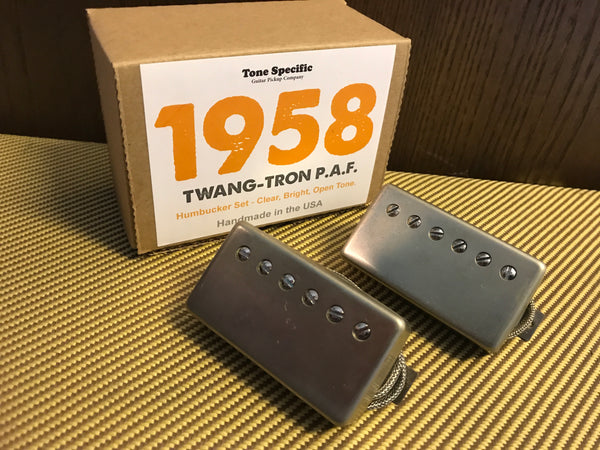 1958 Twang-Tron - Best P.A.F. Humbucker Set for Clean, Clear, Precise Tone.