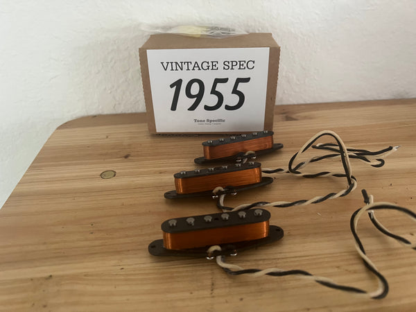1955 Vintage Spec Strat Pickups for Fender Stratocaster