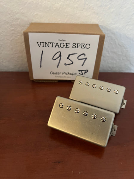 1959 Vintage Spec - pre-mod Jimmy Page PAF Humbucker Pickup Set