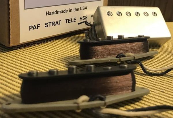 HSS Set - PAF Bridge w/ Strat Middle & Neck