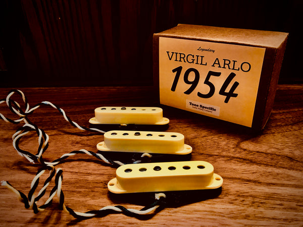Virgil Arlo 1954 Stratocaster Replacement Pickups by Tone Specific.