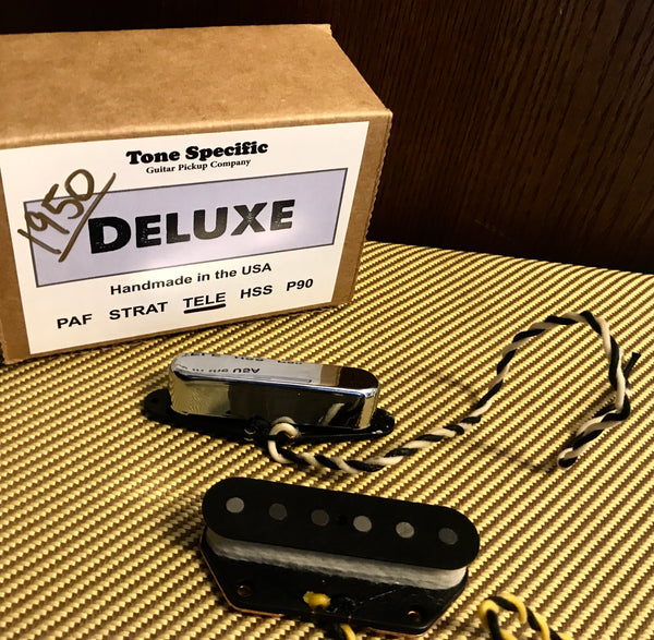 1950 Deluxe Tele Set. Best Telecaster Replacement Pickups