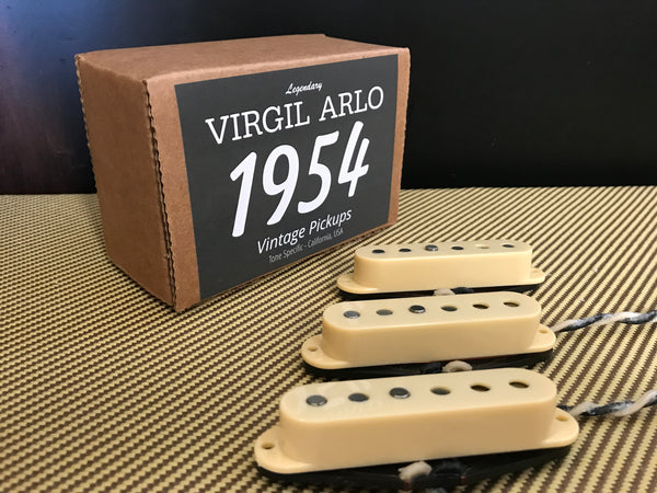 1954 Virgil Arlo Strat Pickups - Black Label Reissue