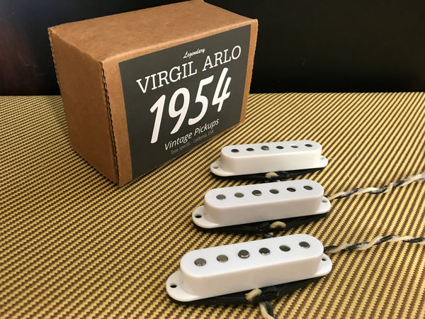 1954 Virgil Arlo Strat Pickups - Black Label Reissue