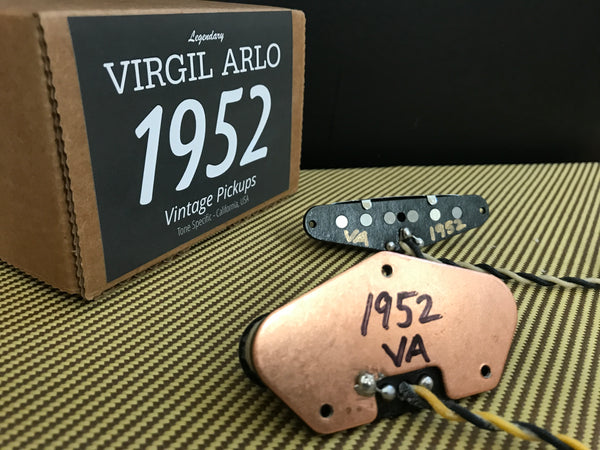 1952 Virgil Arlo Tele Pickups - Black Label Reissue