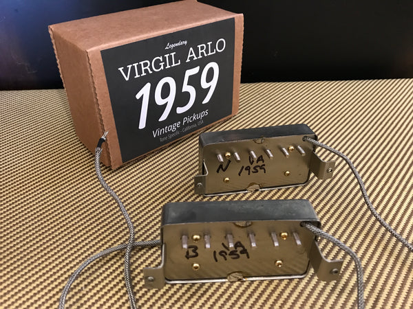 Virgil Arlo 1959 P.A.F Humbuckers - Black Label Reissue