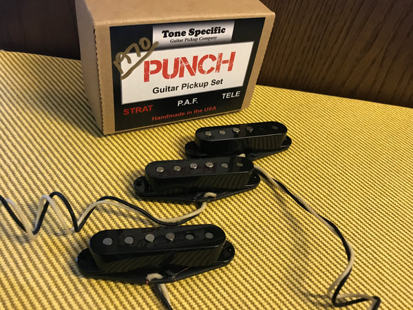 1970 Punch Strat® Pickups - Best Strat Pickups for Rock & Funk.