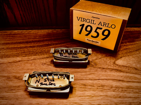Virgil Arlo 1959 P.A.F. Humbuckers by Tone Specific.