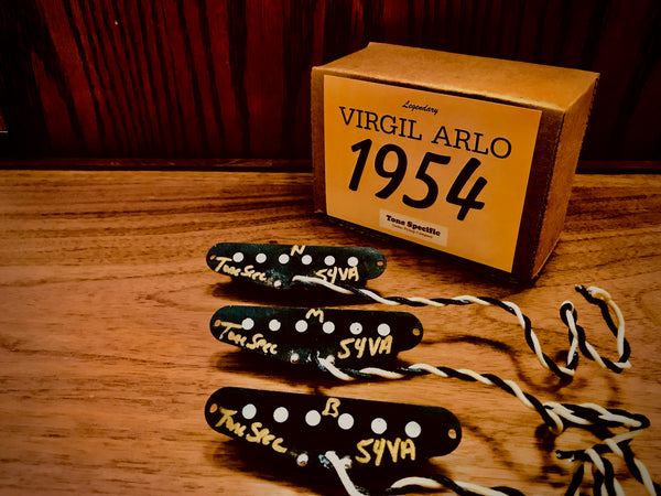Virgil Arlo 1954 Stratocaster Replacement Pickups by Tone Specific.