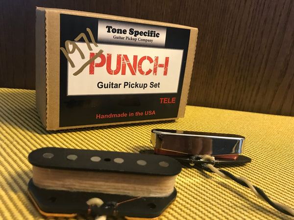 50% Off - Demo Set - Was $396, Get It Now for $198 -1971 Punch Telecaster Pickups - Only 1 Set Available - LAST SET