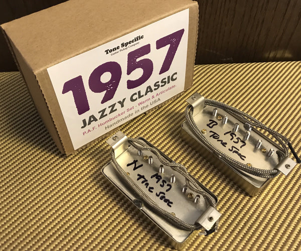 1957 Jazz Classic P.A.F. Humbucker Set - Best Jazz Humbuckers