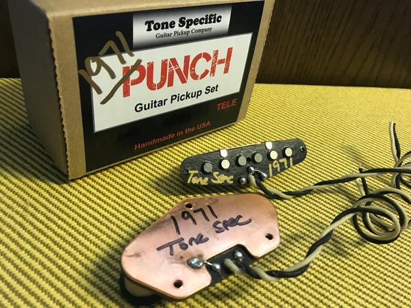 50% Off - Demo Set - Was $396, Get It Now for $198 -1971 Punch Telecaster Pickups - Only 1 Set Available - LAST SET