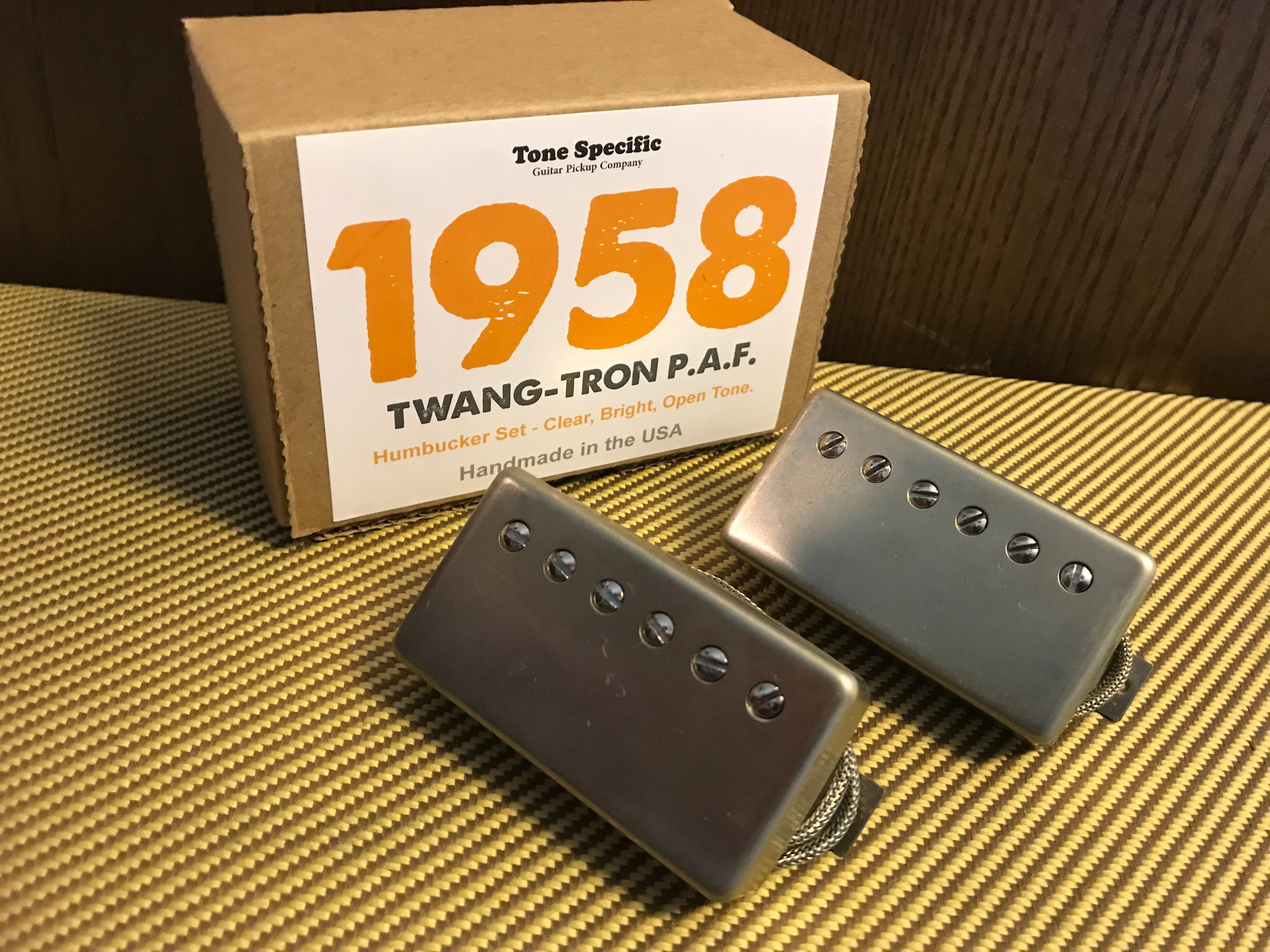 1958 Twang PAF Humbucker Set -Best Humbuckers for Rockabilly